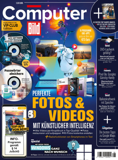 Computer BILD mit DVD